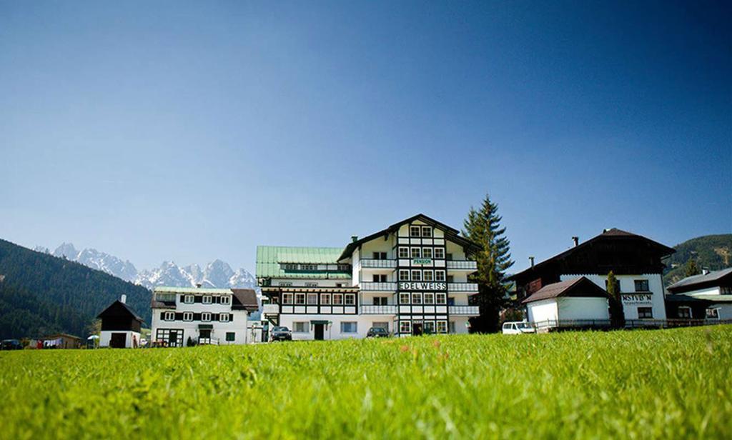 Apartment Almroeserl Edelweiss Gosau Dış mekan fotoğraf